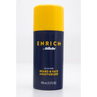 Gillette Enrich All-in-One Beard & Face Moisturizer 100 mL (3.3 fl oz)