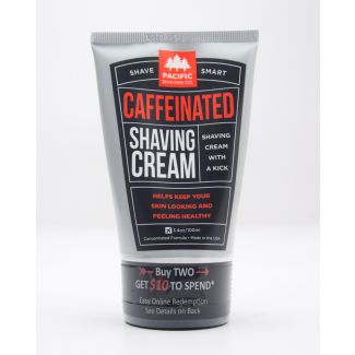 Pacific Shave Co. Caffeinated Shaving Cream 3.4 oz
