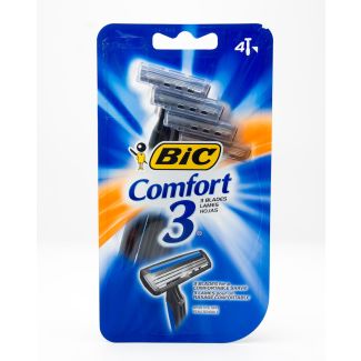 Bic Comfort 3 Disposable Razor 4 Count