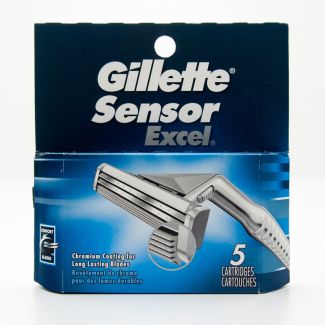 Gillette SensorExcel Razor Blade Refill 5 Cartridges