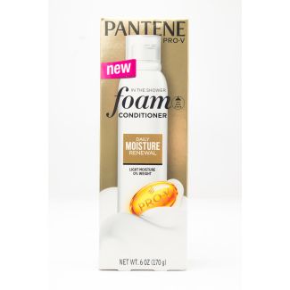 Pantene Pro-V In The Shower Foam Conditioner Daily Moisture Renewal net wt 6 oz
