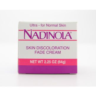 Nadinola Ultra Skin Discoloration Fade Cream for Normal Skin  net wt 2.25 oz