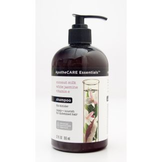 ApotheCARE Essentials The Mender Coconut Milk White Jasmine Vitamin C Shampoo 12 fl oz