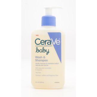 CeraVe Baby Wash & Shampoo 8 fl oz