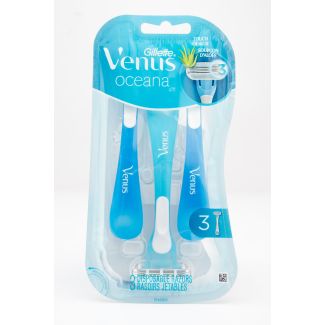 Gillette Venus Oceana Disposable Razors 3 Razors