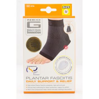 Neo G Plantar Fasciitis Daily Support & Relief 1 Pair - Size M