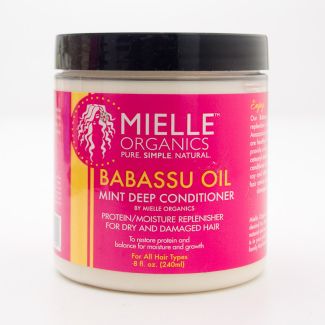 Mielle Organics Babassu Oil Mint Deep Conditioner 8 fl oz (240 mL)