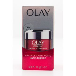 Olay Regenerist Micro-sculpting Cream Advanced Anti-aging Moisturize Trial Size net wt 14 g (0.5oz)