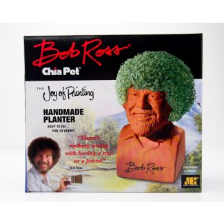 Chia Pet Bob Ross The Joy of Painting Planter