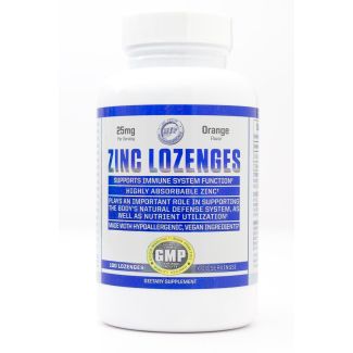 Hi-Tech Pharmaceuticals Zinc Lozenges Orange Flavor 100 Lozenges