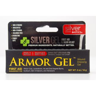 Silver Biotics Armor Gel Wound Dressing Gel net wt 0.5 oz 