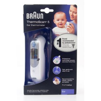 Braun ThermoScan5 Infrared Ear Thermometer IRT6500