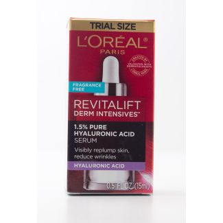 L'Oreal Revitalift Derm Intensive Hyaluronic Acid Serum Trial Size 0.5 fl oz
