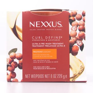 Nexxus Curl Define Strengthen & Moisturize Ultra-8 Pre-Wash Treatment net wt 8 oz