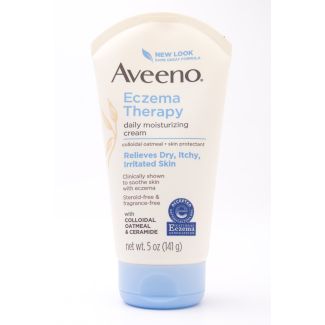 Aveeno Eczema Therapy Daily Moisturizing Cream with Colloidal Oatmeal & Ceramide net wt 5 oz