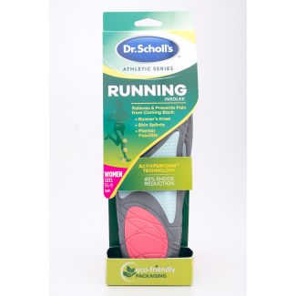Dr. Scholl's Athletic Series Running Insoles Women's Size 5.5-9 1 Pair