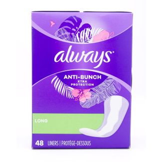 Always Anti-Bunch Xtra Protection Long 48 Liners