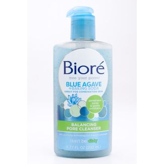 Biore Blue Agave + Baking Soda Balancing Pore Cleanser 6.77 fl oz