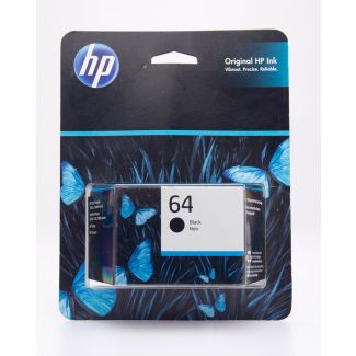 HP 64 Black Ink Cartridge HWDTN9J90AN