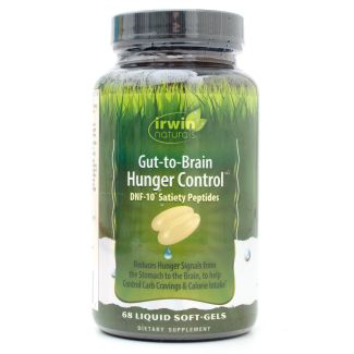 Irwin Naturals Gut-to-Brain Hunger Control 68 Liquid Soft-Gels