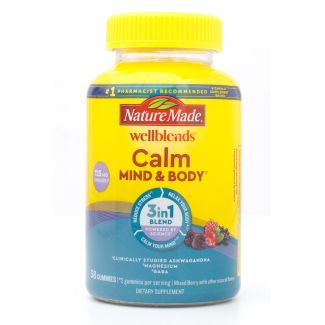 Nature Made Wellblends Calm Mind & Body 38 Gummies