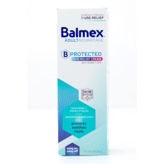 Balmex AdultAdvantage B Protected Skin Relief Cream net wt 3 oz