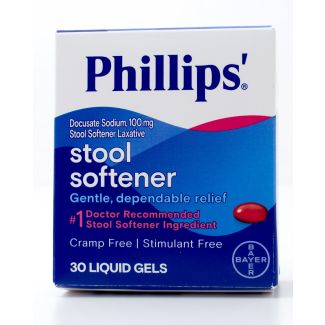Phillips' Stool Softener 30 Liquid Gels