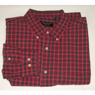 American Eagle Plaid Shirt Men's Large - L