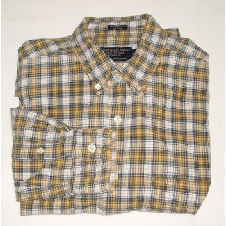 American Eagle Plaid Chambray Shirt Men's Small - S