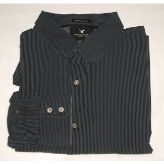 American Eagle Premium Vintage Fit Striped Shirt Men's XXLarge - 2XL
