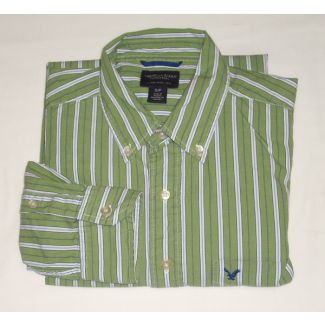 American Eagle Striped Shirt Men's Small - S