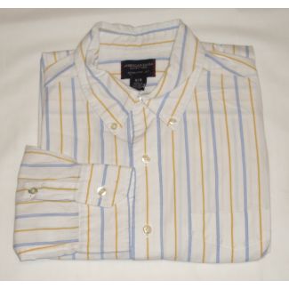 American Eagle Striped Shirt Men's Medium - M