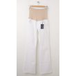 NEW Gap 1969 Long & Lean Trouser Full Panel Maternity Jeans in White