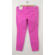 NEW Gap Garment Dyed Skinny Mini Skimmer Khaki Pants in Neon Magenta