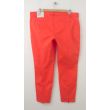 NEW Gap Skinny Mini Moto Skimmer Khaki Pants in Lava Orange 
