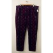 NEW Gap 1969 Snake Print Legging Jean Cords Corduroy Pants in Purple Print 