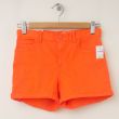 GapKids Girl's 1969 Classic Rolled Hem Denim Shorts in Bright Mandarin 