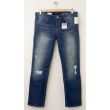 NEW Gap 1969 Deconstructed Real Straight Jeans in Thunderstruck