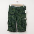 NEW GapKids Boy's Long Cargo Camo Ranger Shorts in Green Camo