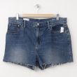 NEW Gap 1969 Raw-Edge High-Rise Cut-Off Denim Shorts in Galleon Wash