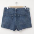 NEW Gap 1969 Raw-Edge High-Rise Cut-Off Denim Shorts in Galleon Wash