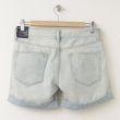 NEW Gap 1969 Destructed Sexy Boyfriend Denim Shorts in Atlantic Wash (back)