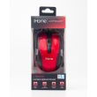 iHome Computer Classic Corded Optical Mouse Red IH-M600R