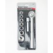 Sheffield 9 Piece Socket Set with Ratchet Handle 60014
