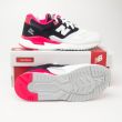 New Balance Women's 530 '90s Leather Classic Running Shoes W530SWC in Black/White/Cherry