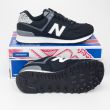 New Balance Women's Art School 574 Classics Running Shoes WL574ASB in Black