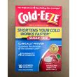 Cold-Eeze Homeopathic Zinc Sugar Free Wild Cherry 18 Lozenges