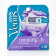 Gillette Venus ComfortGlide Freesia 3 Blade Razor Refill 4 Cartridges