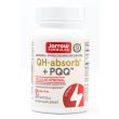 Jarrow Formulas Ubiquinol + Pyrroloquinoline Quinone QH-absorb + PQQ Cellular Renewal 30 Softgels