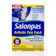 Salonpas Arthritis Pain Patch 9 Large (3 15/16" X 5 1/2") Patches